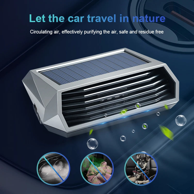 1pc, Solar Purifier, Automatic Operation, Air Purifier with Vibration Sensor