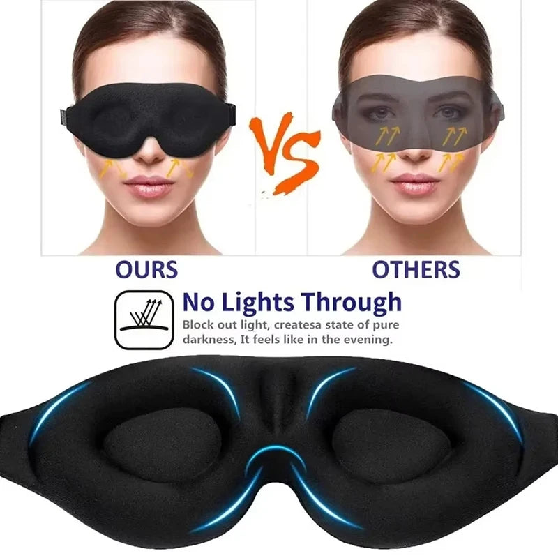3D Eye Mask Adjustable Suitable for Men and Women