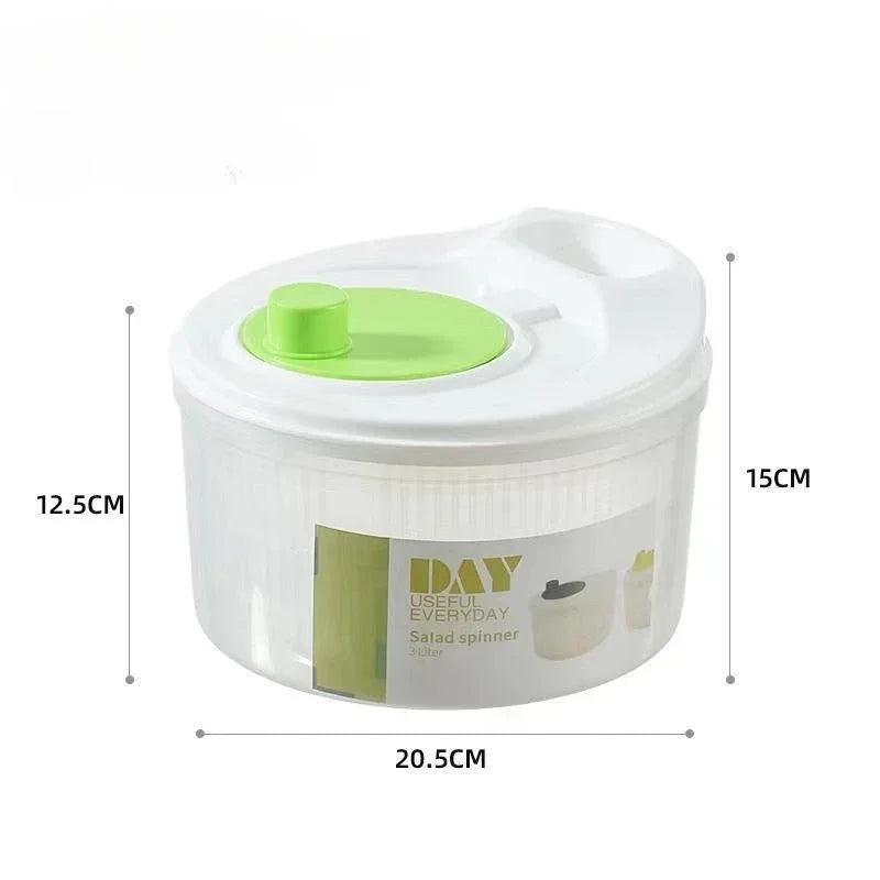 Multifunction Salad Spinner Lettuce Dryer Manual Vegetable