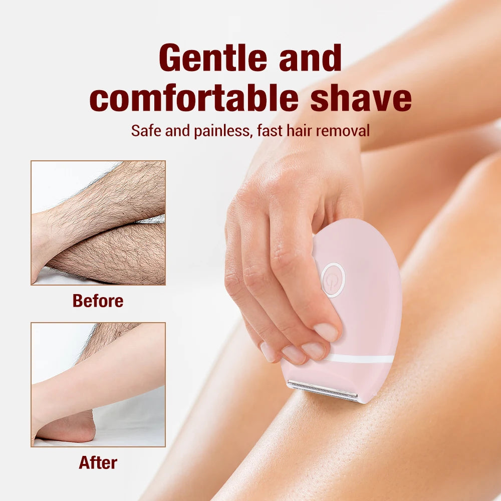 Women's Electric Shaver, Cordless 3-in-1 Body Razor & Bikini Trimmer