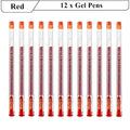 6/12 pcs Diamond Tip Gel Pens Set 0.38mm