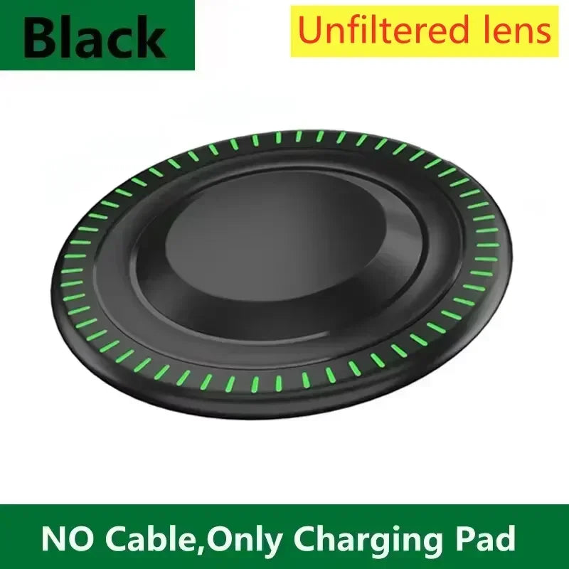 Wireless Charger Pad Fast Wireless Charging Station For Samsung  Xiaomi iPhone