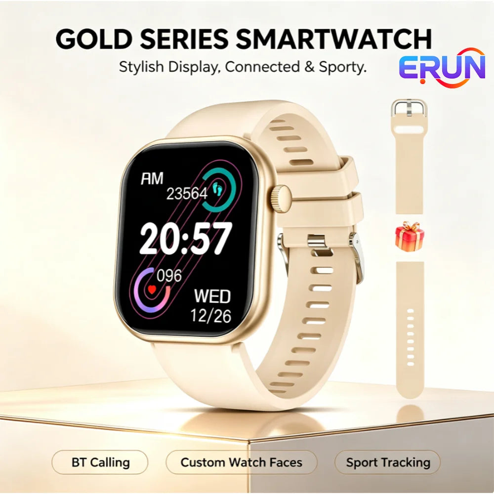Smart Watch Compatible for Android/iPhone with Wireless Calling/Sending, Camera Control