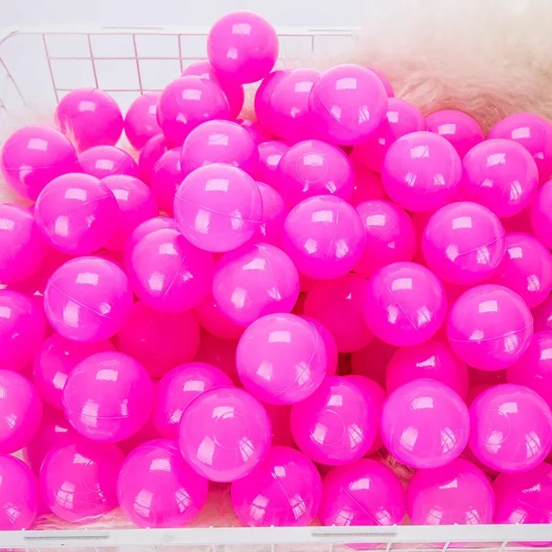 50Pcs Swim Pit Play House Outdoors Sport Ball Tents Baby Toys 55MM Baby Plastic Balls Water Pool Ocean Ball Games for Children