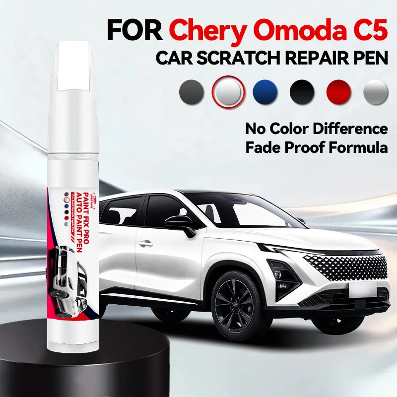 Vehicle Exclusive Use For Chirey Chery Omoda C5 2022-2025 S21 Paint Repair Pen Touch Up Scratch Remover DIY Auto Accessories Bla