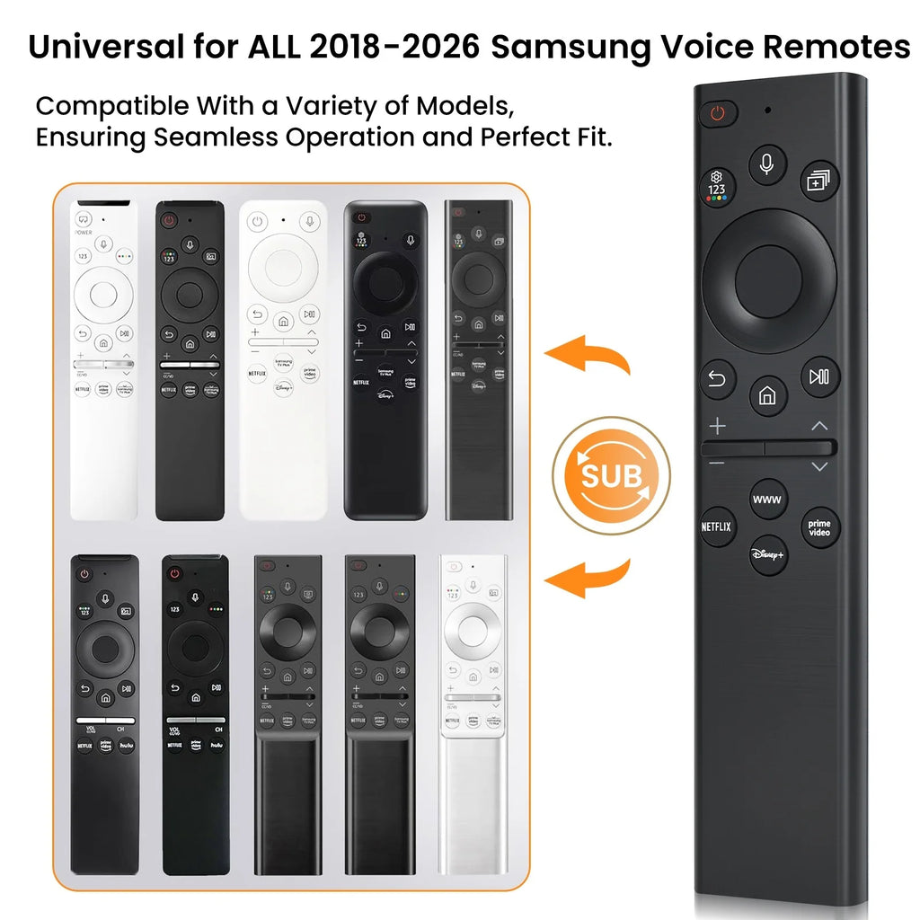 Voice Remote for Samsung TV Remotes,Replacement for 2018-2026 Samsung