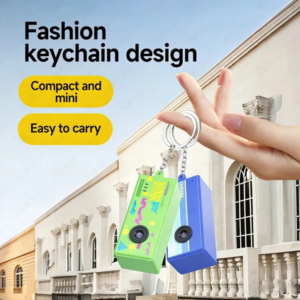 1080P HD Mini Keychain Thumb Camera Portable Pocket Video Recorder