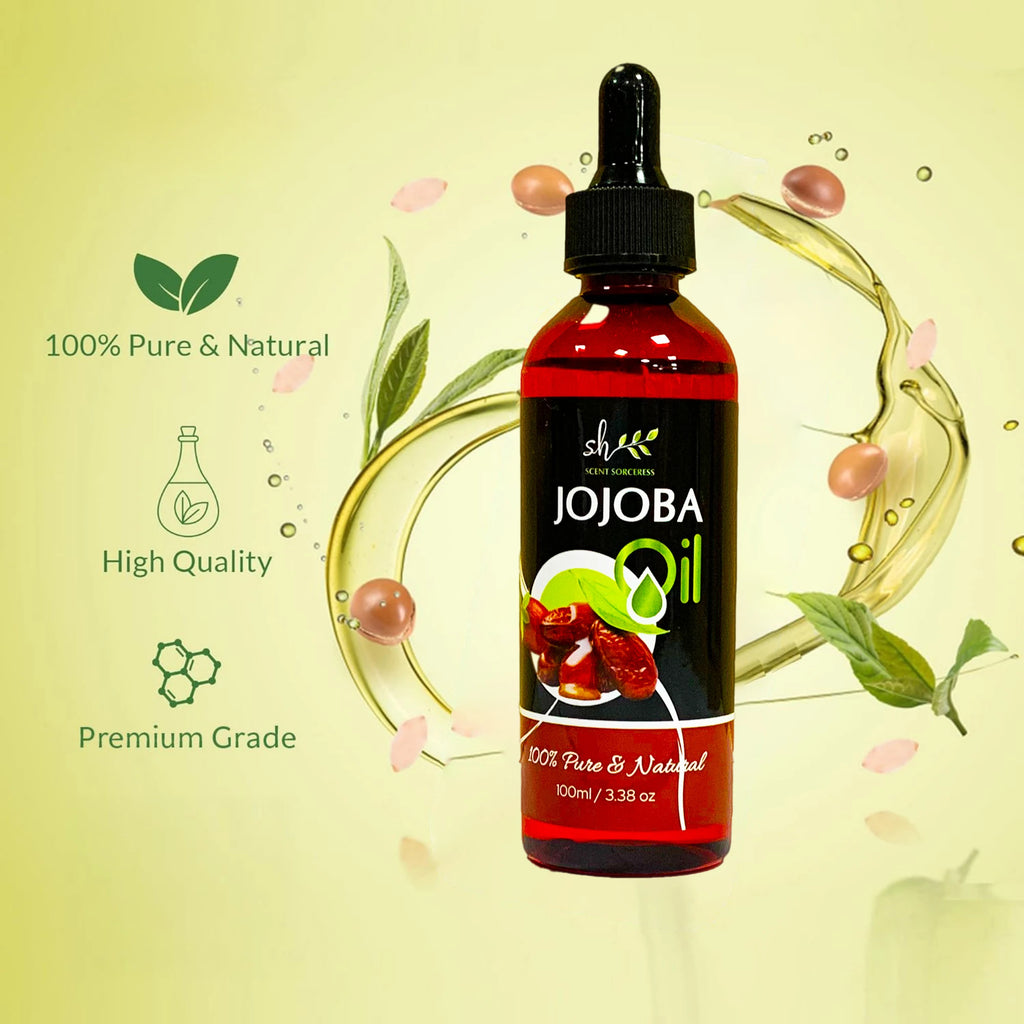 100ml Jojoba oil 2026 New Nourishing Brighten Skin for Relaxing Massage