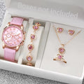 Fashion Women's Quartz Watch Leather Band Analog