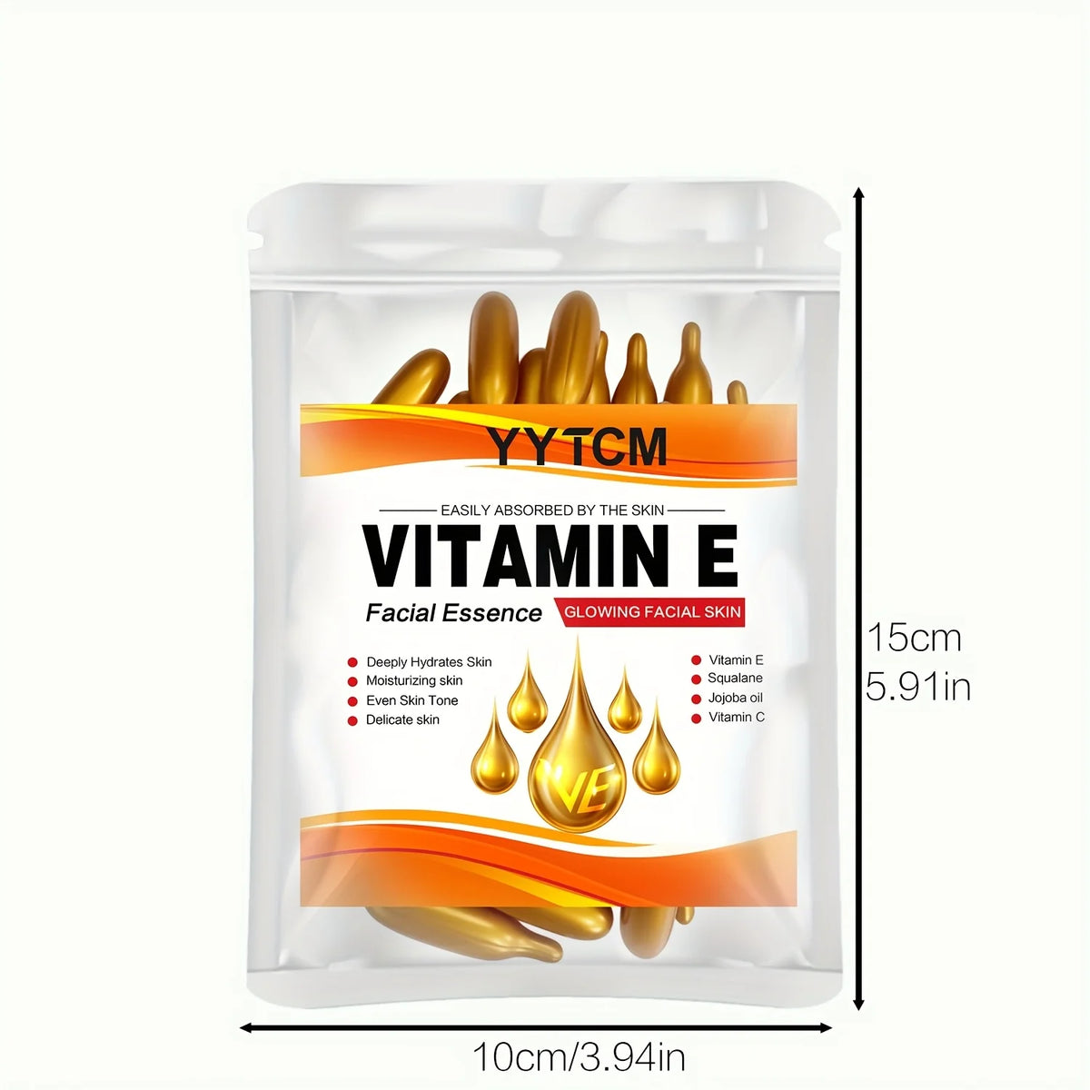 Vitamin E Deep Moisturizing Capsule Essence, Hydrates and Smooths Skin