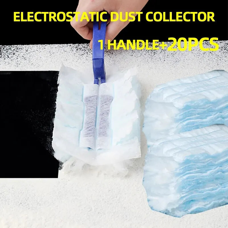Electrostatic Dust Collector For Household Disposable Fiber Cloth Tabletop Cleaning Sweeping and Cleaning