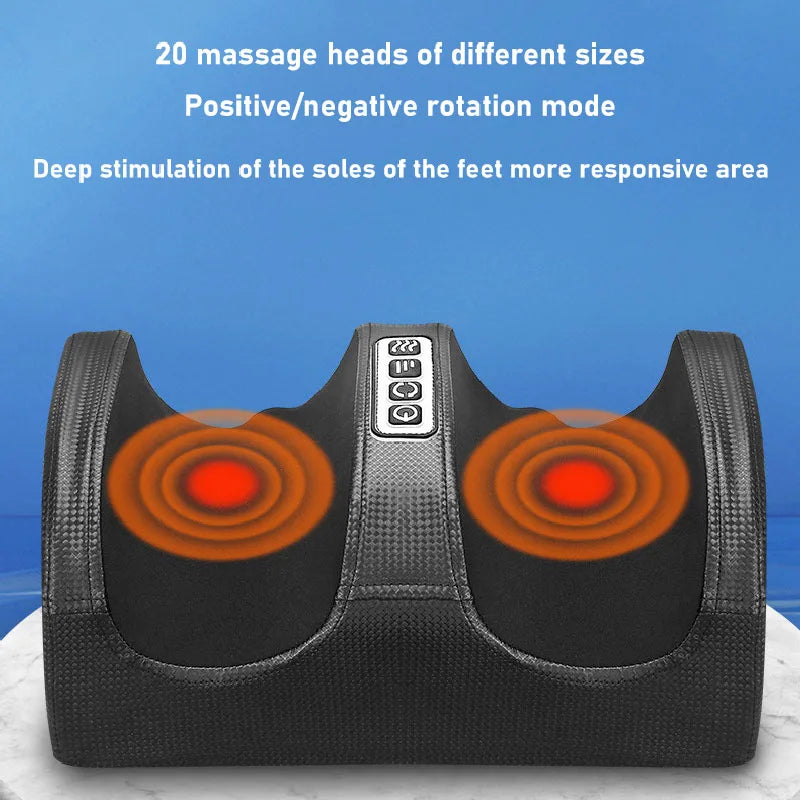 Foot Calf Massager Deep Tissue Kneading with Hot Compress Relieve Muscle Fatigue