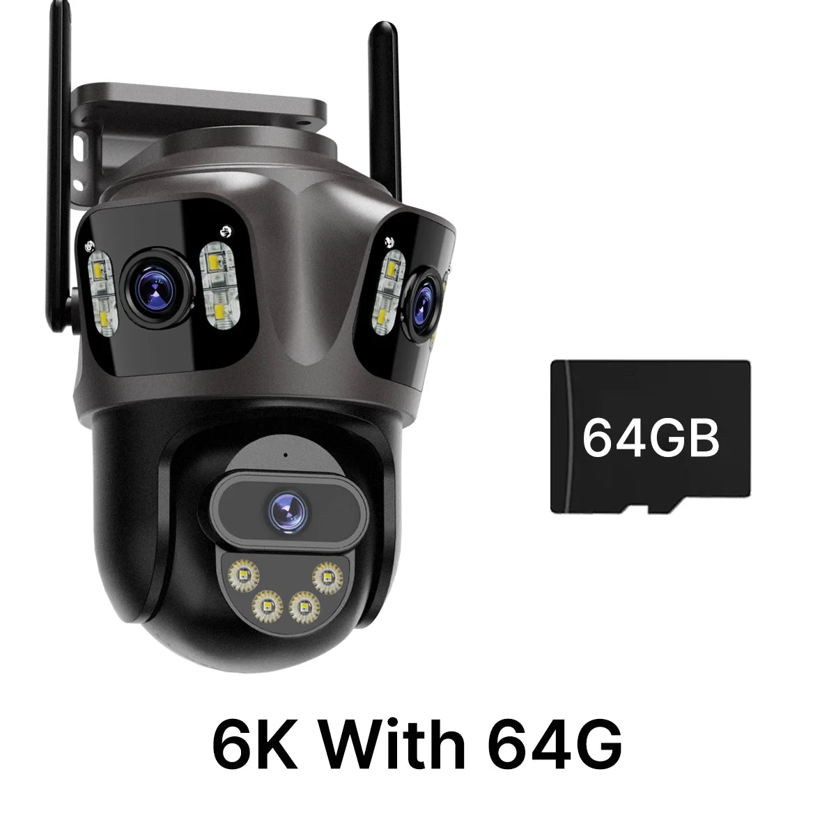 WONSDAR Outdoor Wifi PTZ Camera Three Lens or Dual Lens