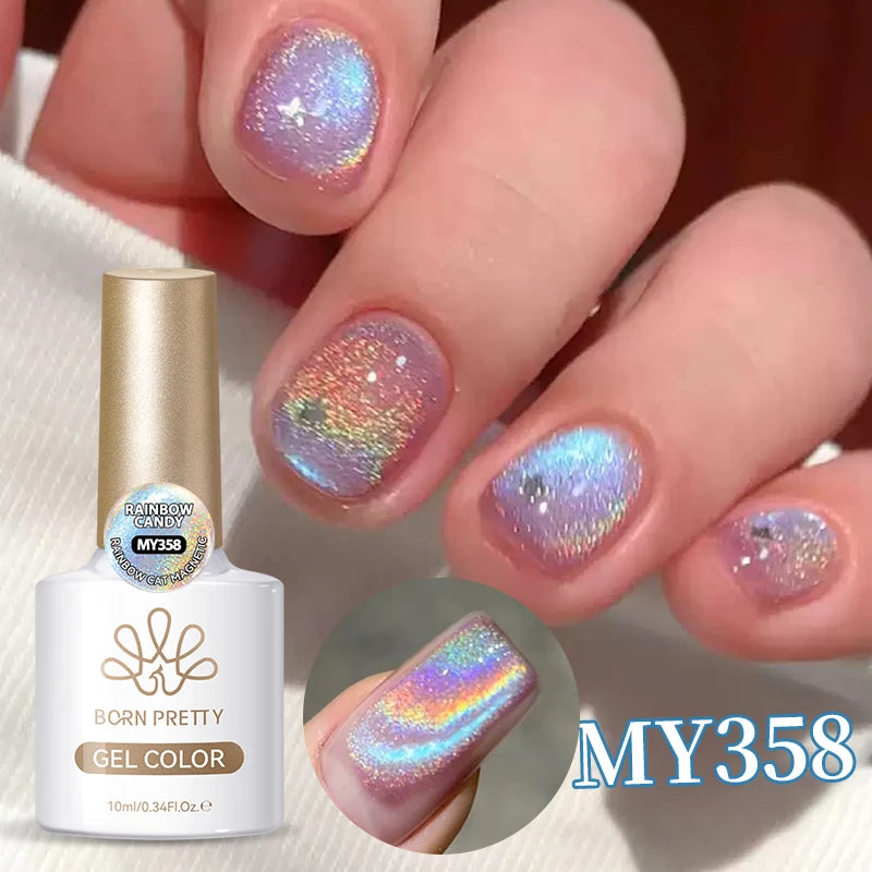 BORN PRETTY 117 Colors Cat Magnetic Gel Nail Polish 10ml