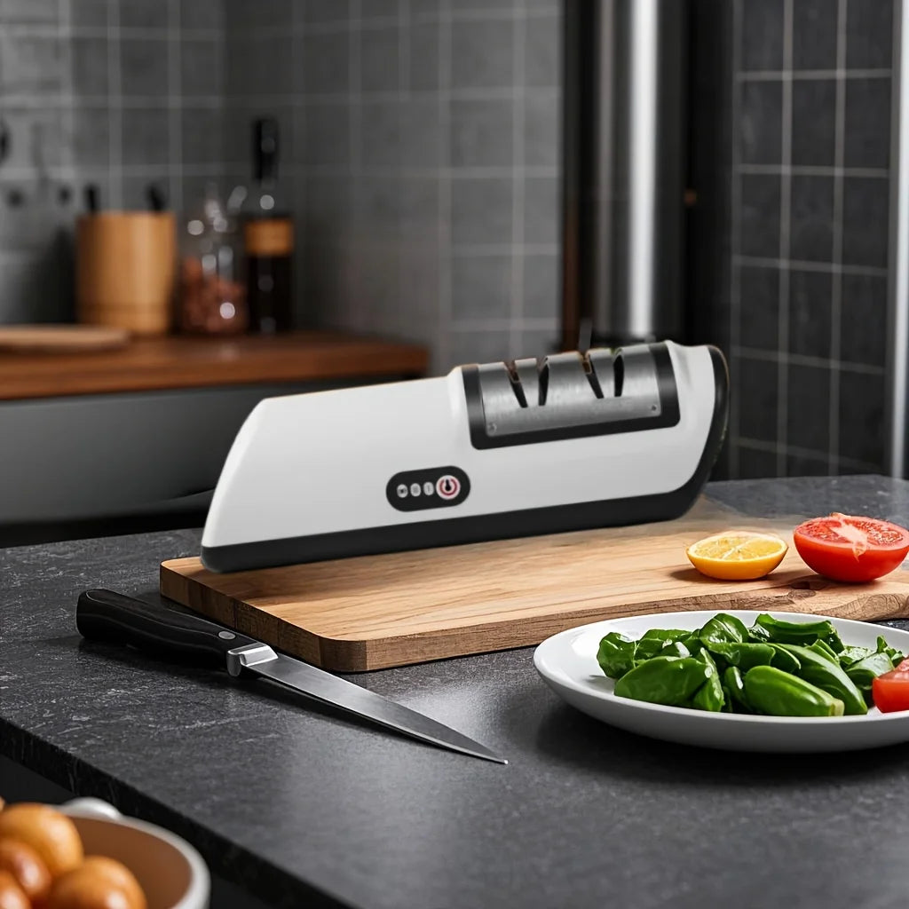home appliance Kitchen Electric Knife Sharpener Multifunctional Automatic Professional Electric Knife
