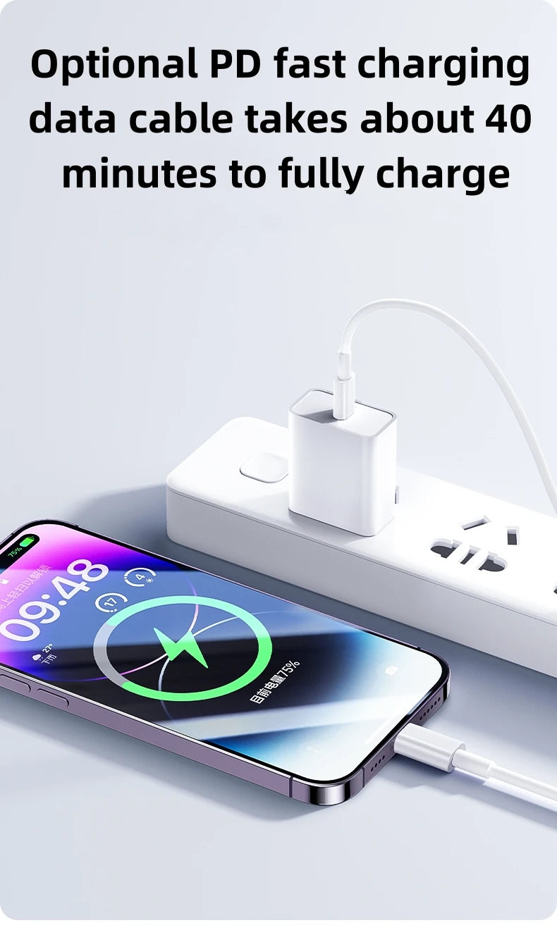 For PD 35W Fast Quick Charger USB Type C For iPhone 15 14 13 12 11 Pro Max