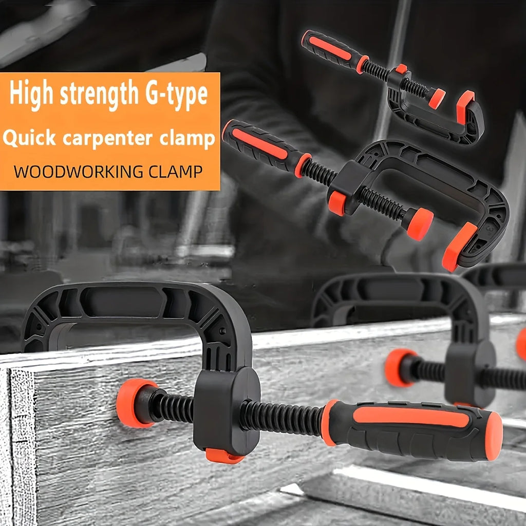 4pcs 7 Inch Plastic Spring Clamps for Woodworking