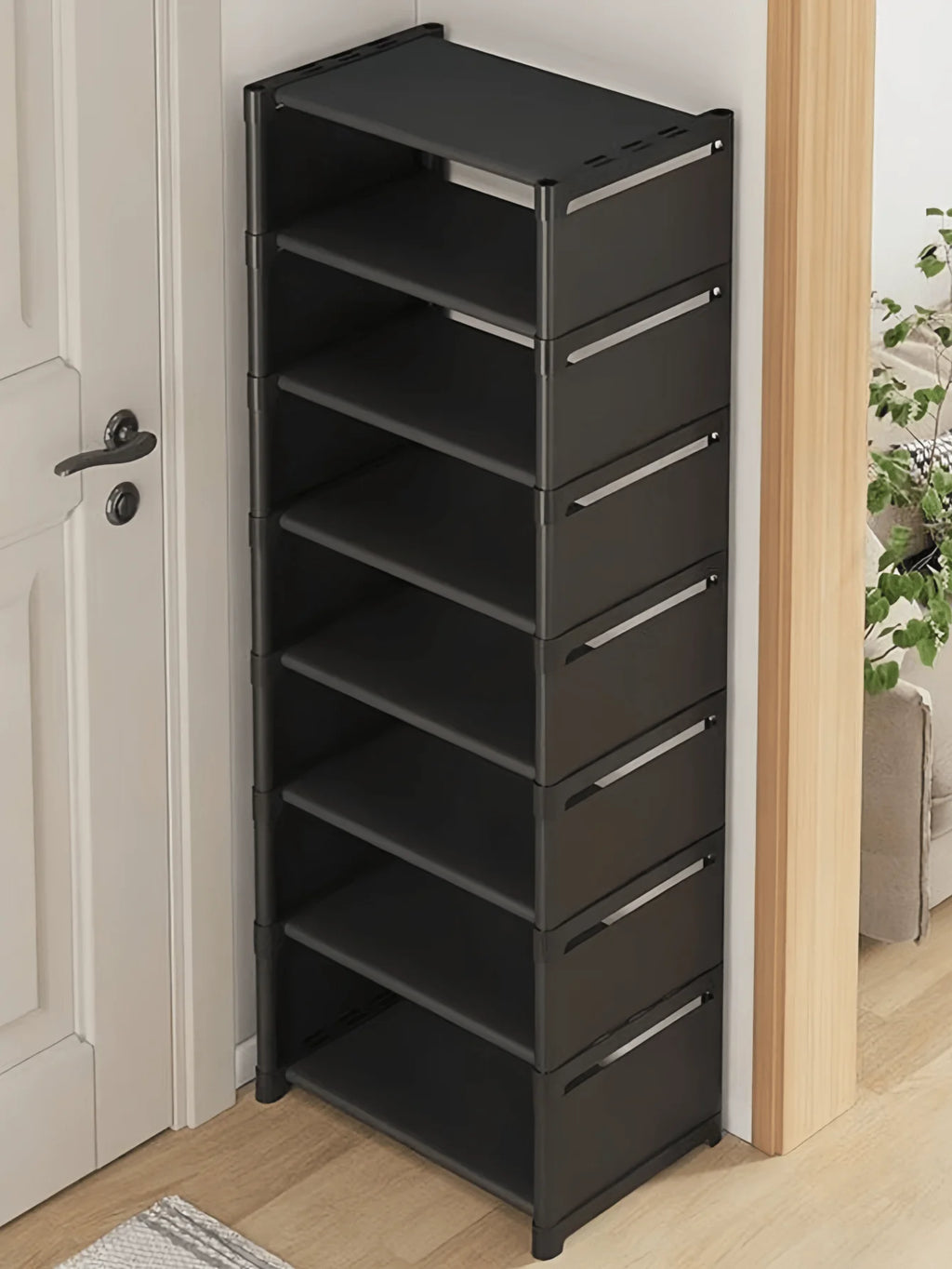 1PC Home 8-Layer Single-row Shoe Rack, Living Room