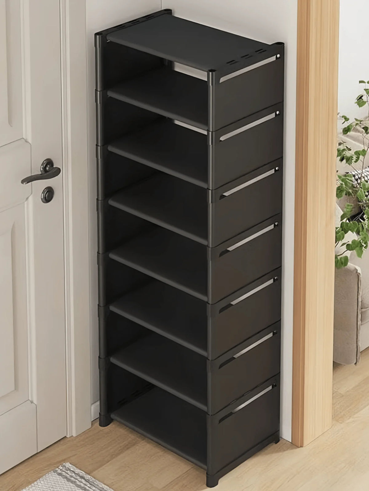 1PC Home 8-Layer Single-row Shoe Rack, Living Room