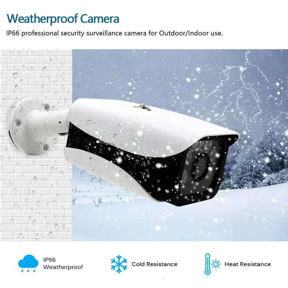 4K 8MP AHD Camera 5MP 2MP CCTV Video Surveillance Home Security Outdoor Waterproof
