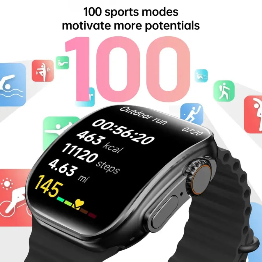Smart Watch for Men Women, 2026 New Smartwatch (Answer/Make Call), IP67 Waterproof, 2.02" HD Fitness