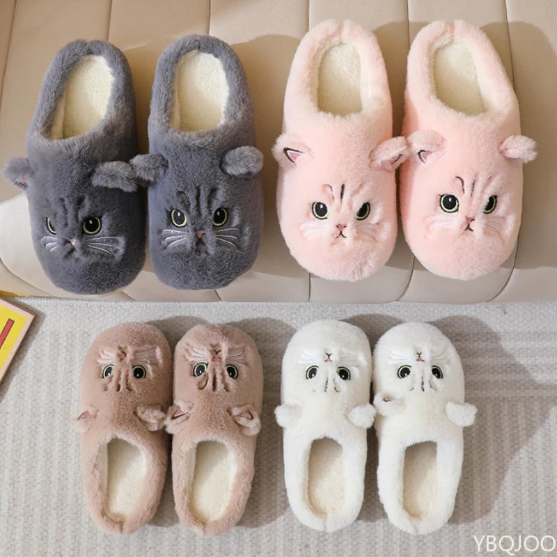 New Autumn Winter Cotton Slippers Men and Women