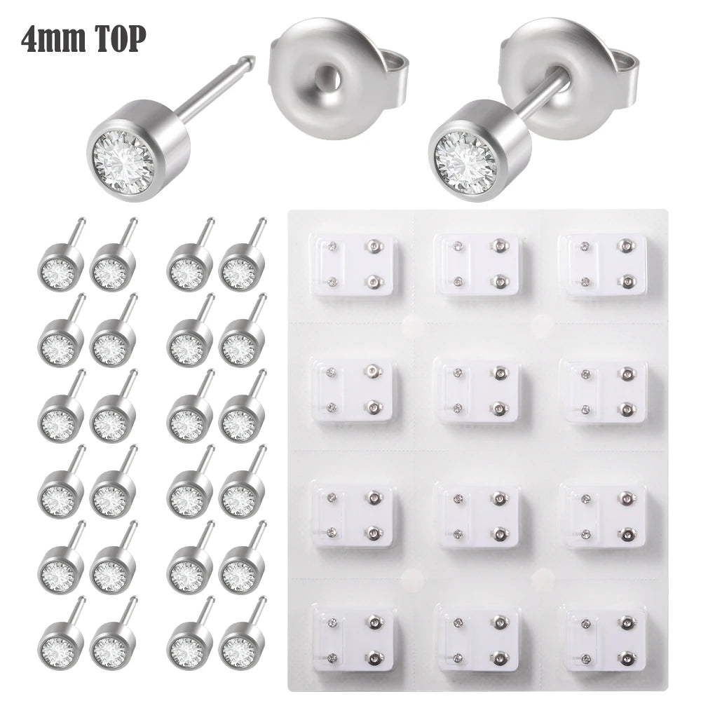 Professional Ear Piercing Gun Tool Set Steel Stud Earrings Safe