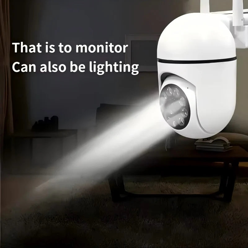 Wireless Monitoring Camera 360 degree intercom 5MP Home Security Camera