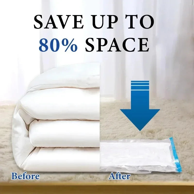 Vacuum Bag with Valve or Pump for Clothes Storing