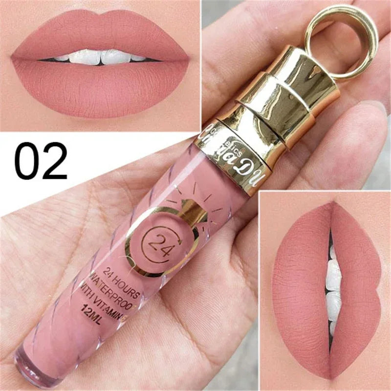 20 Colors Matte Liquid Lipstick Waterproof Long Lasting