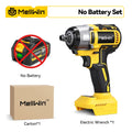MELLWIN 520N.M Brushless Cordless Impact Wrench 3-IN-1 Electric Drill Screwdriver Power Tool Kit For Makita 18V Battery Pin