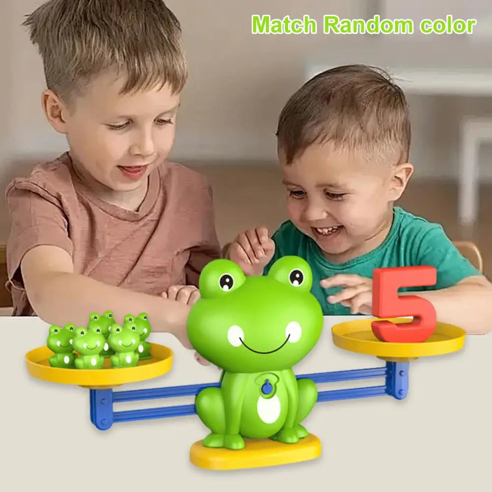 Mathematical Intelligence Math Toys Funny Frog Scale