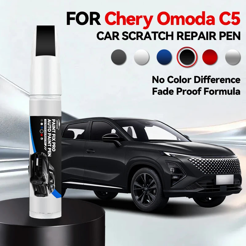Vehicle Exclusive Use For Chirey Chery Omoda C5 2022-2025 S21 Paint Repair Pen Touch Up Scratch Remover DIY Auto Accessories Bla