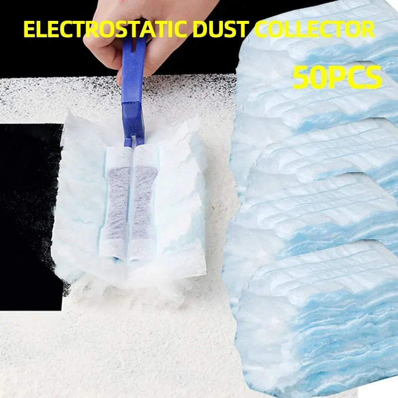 Electrostatic Dust Collector For Household Disposable Fiber Cloth Tabletop Cleaning Sweeping and Cleaning