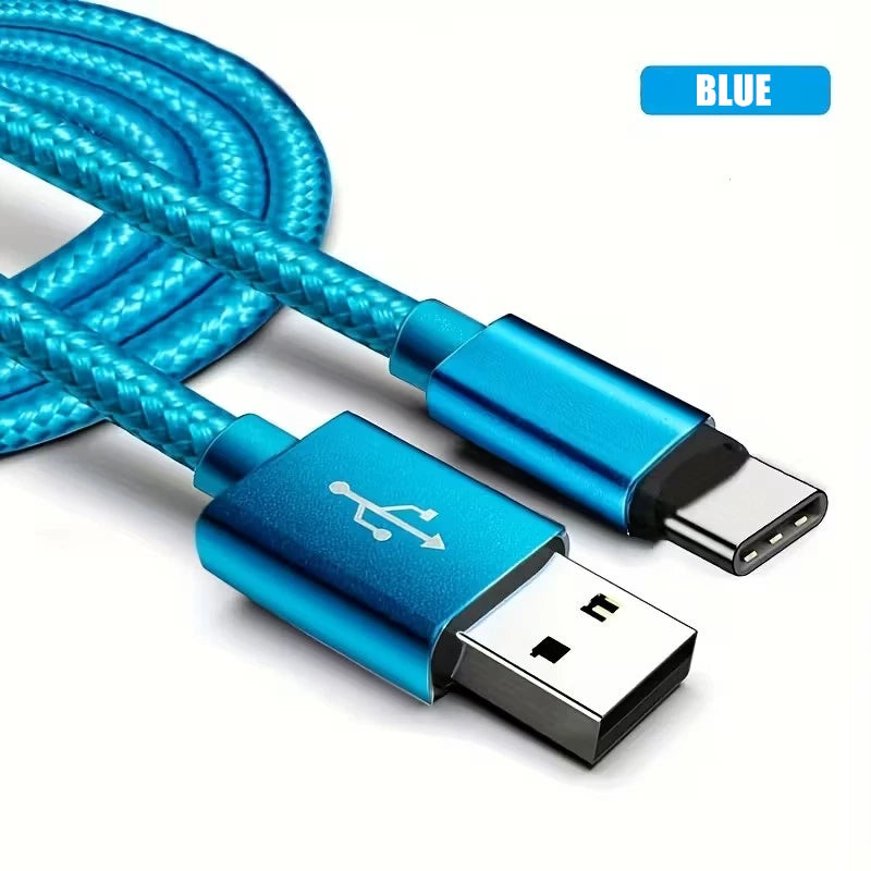 Type C USB Fast Charging Braided Cable