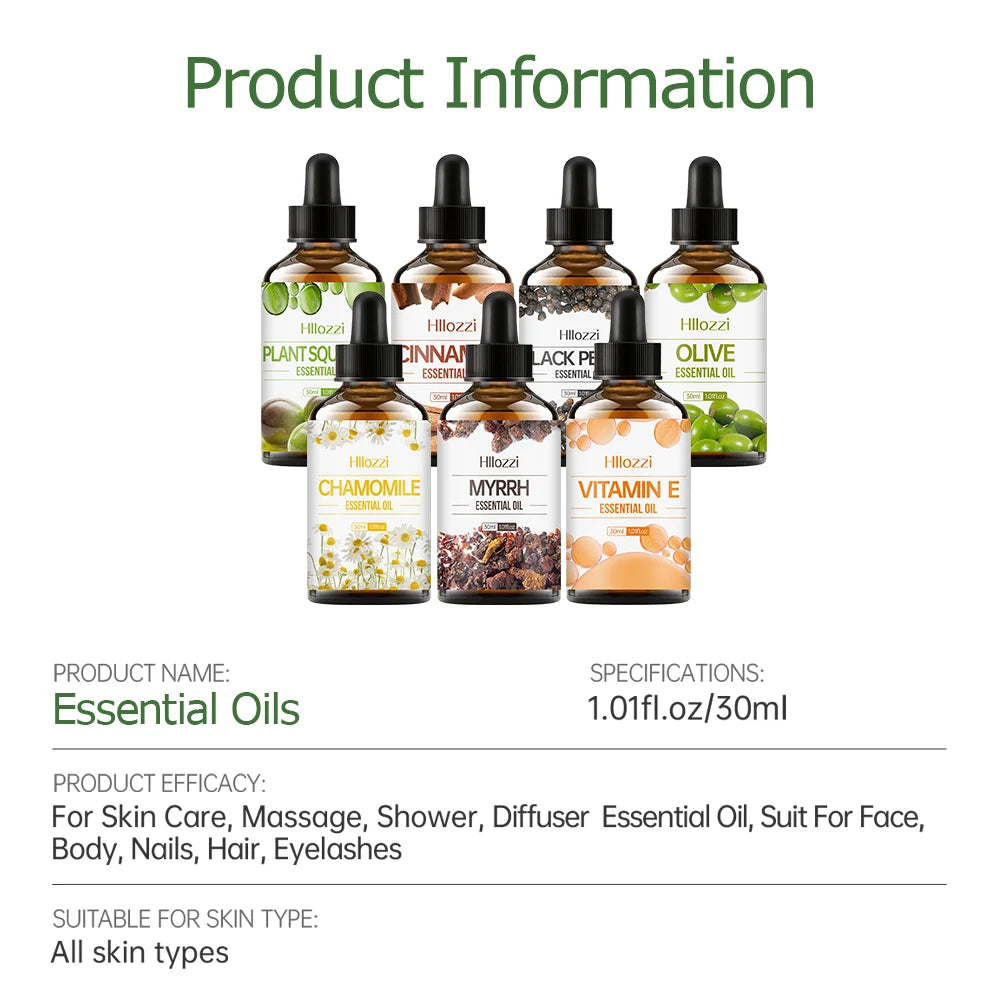 30ml essential oil Moisturizing and nourishing deep repair oil for face, body, nails, hair and eyelashes