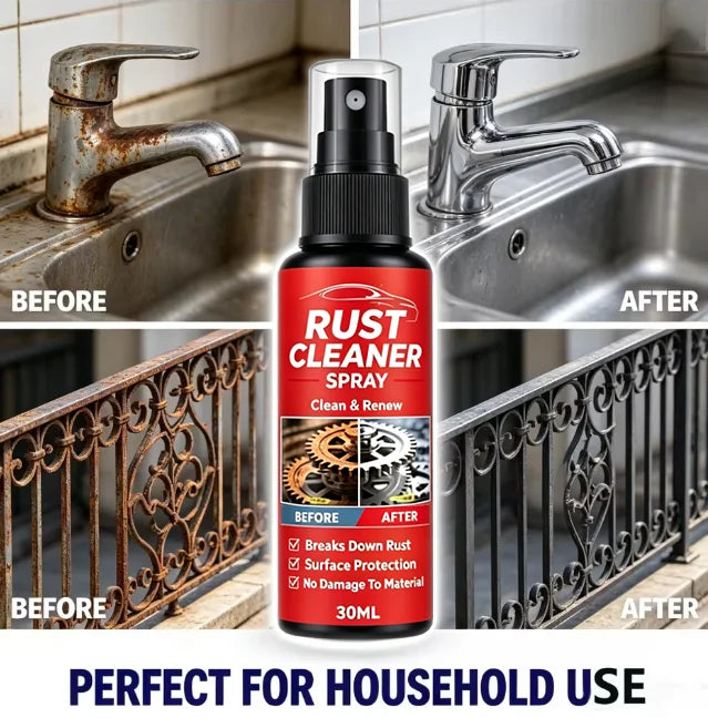 YQ615-Derusting spray to dissolve tire rust, suitable for household metal surfaces, kitchen appliances, and car care