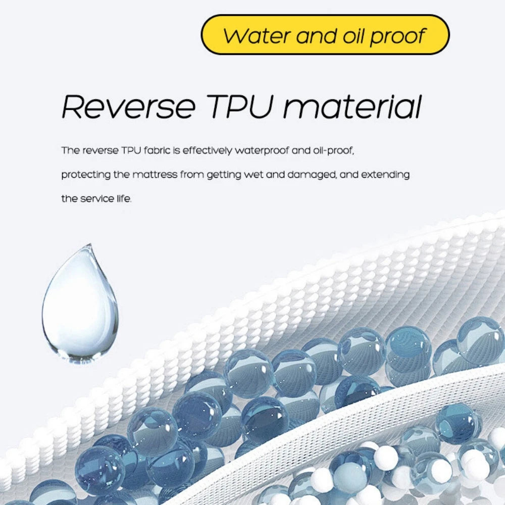 Waterproof Fitted Bed Sheet With 360 Elastic Band Bedsheet