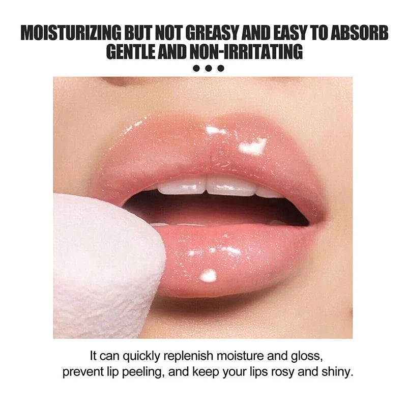 Amococo 2pcs Plumping Peptide Lip Oil 6 Colors Tinted