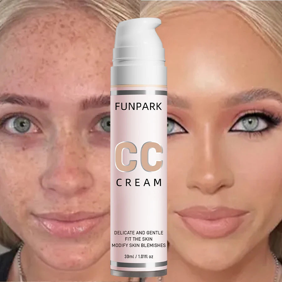30ml 1Pc Color Correcting CC Cream Facial Foundation Waterproof