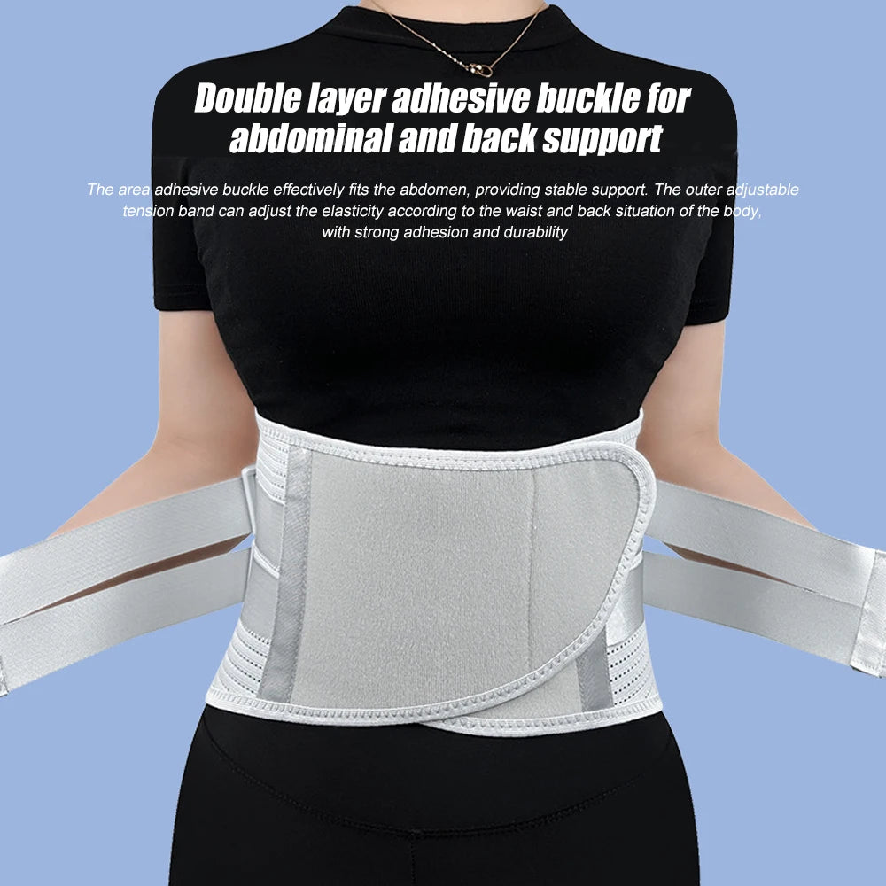 Back Support Belt for Lower Back Pain Relief Lumbar Brace with Pad Ergonomic Design