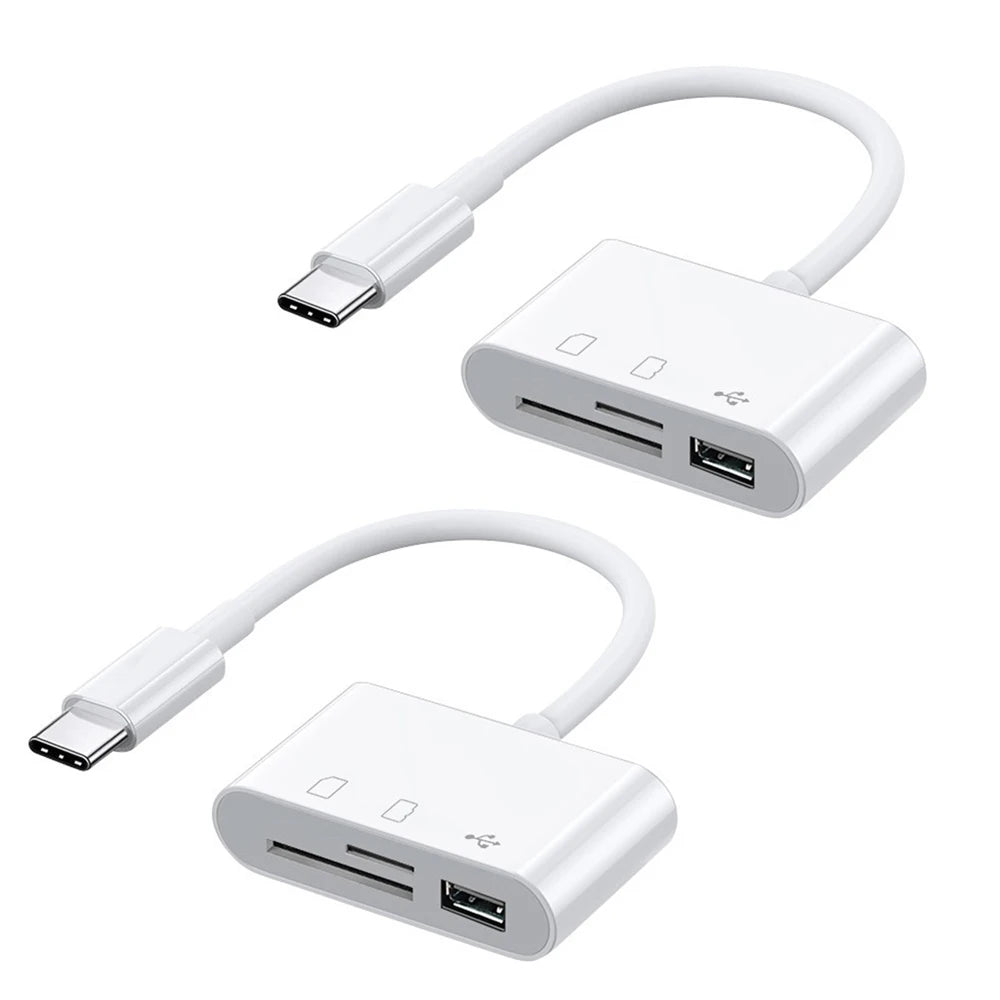 Type C OTG Adapter TF/SD Card Reader For Xiaomi Oneplus iPhone