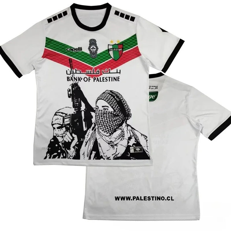 2025 new 3D printed Palestinian football jersey, T-shirt for men and women,