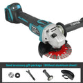 Makita DGA404 Variable Speed Brushless 18V 6.0Ah 125mm Electric Angle Grinder Polishing Machine Cutting Electric Tools
