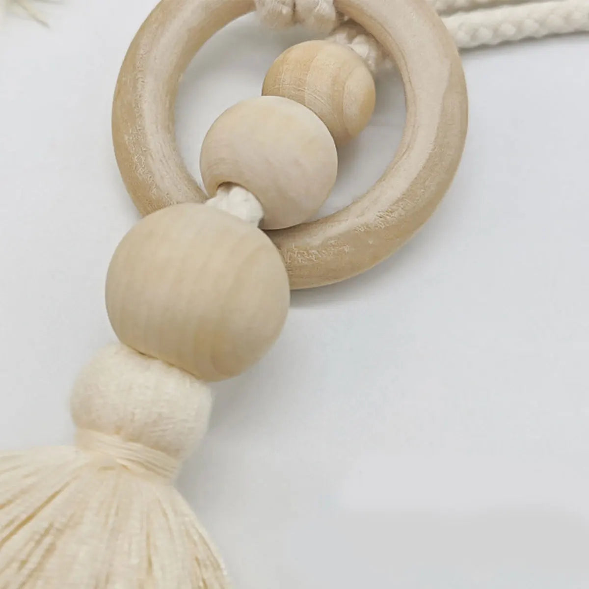 Earthy Tone Layered Tassel Curtain Tie Backs