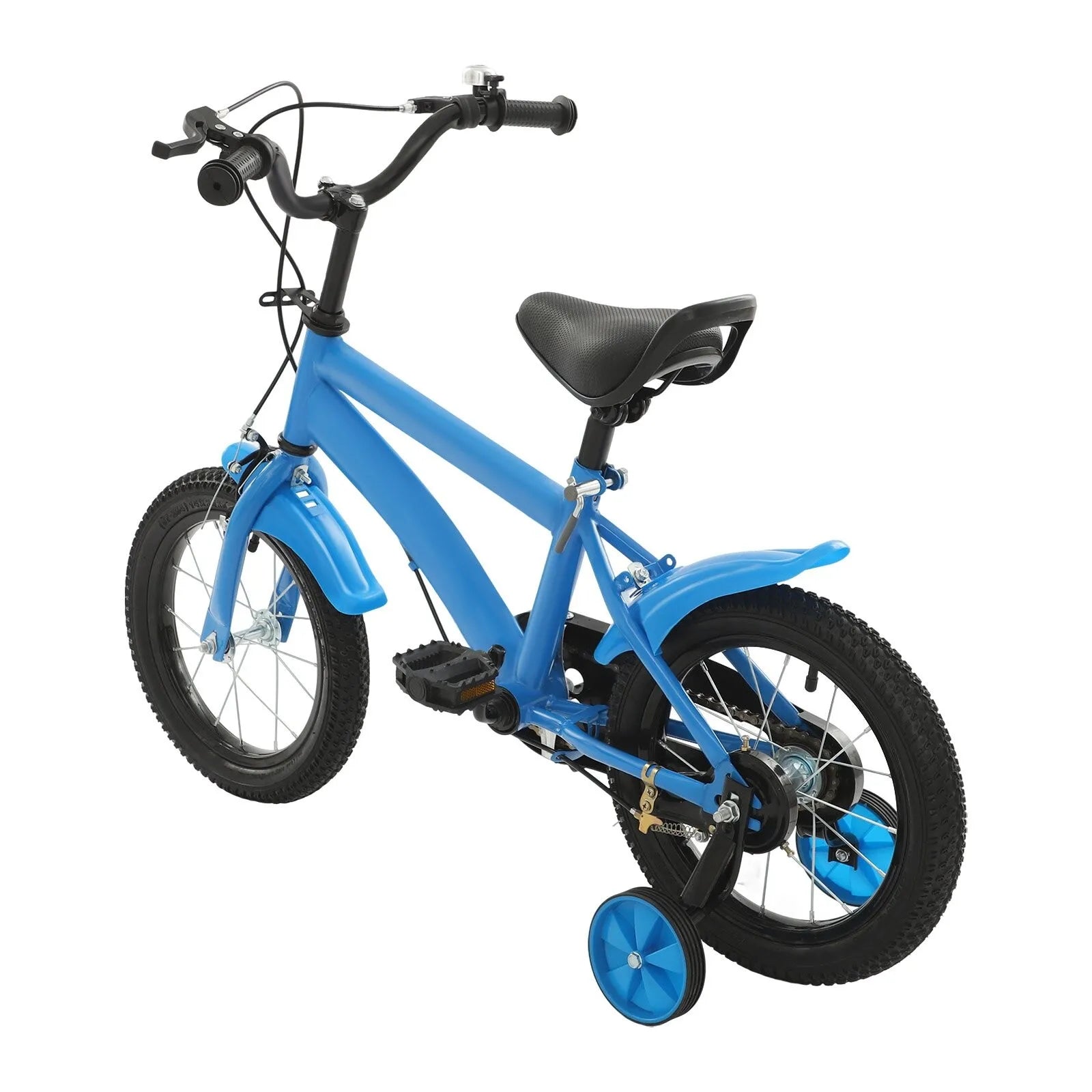 Kids Bike 14 Inch Children Bicycle Boys Girls Kids Bike Unisex with Safety Training Wheel for 3-6 Years Old