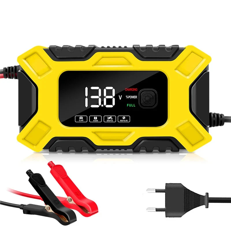 Car Battery Charger 12V Intelligent Pulse Repair