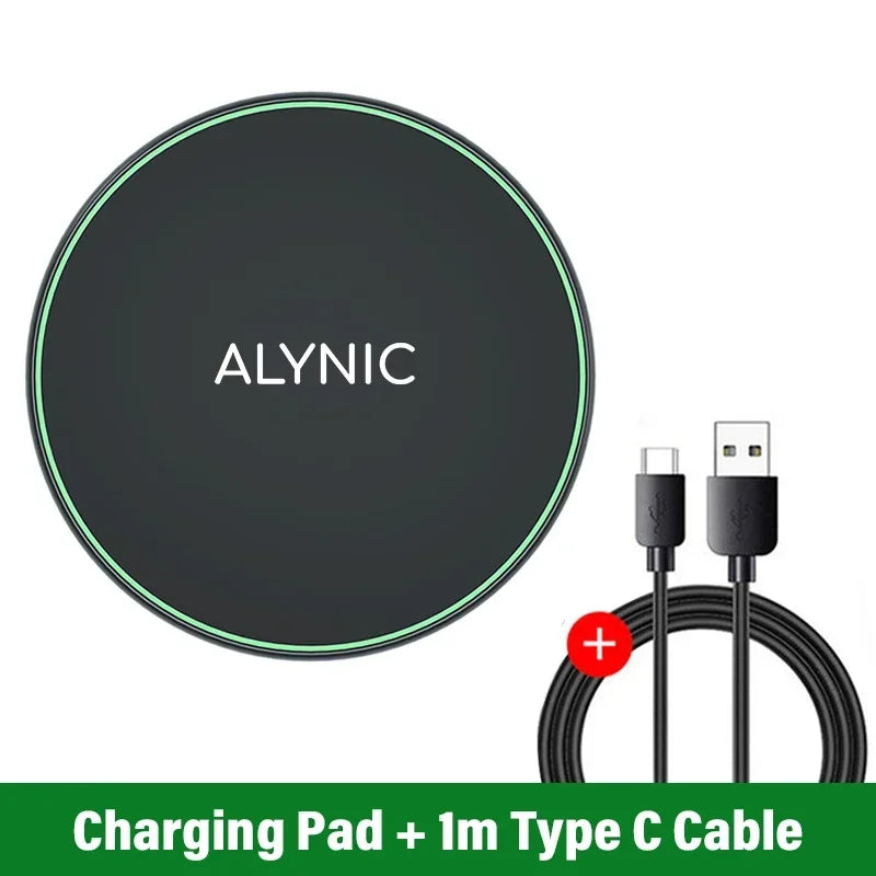 Wireless Charger Pad Induction Fast Wireless Charging Station