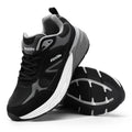 FitVille Newest Walking Shoes for Men Wide Width Sneakers with Arch Support for Flat Feet