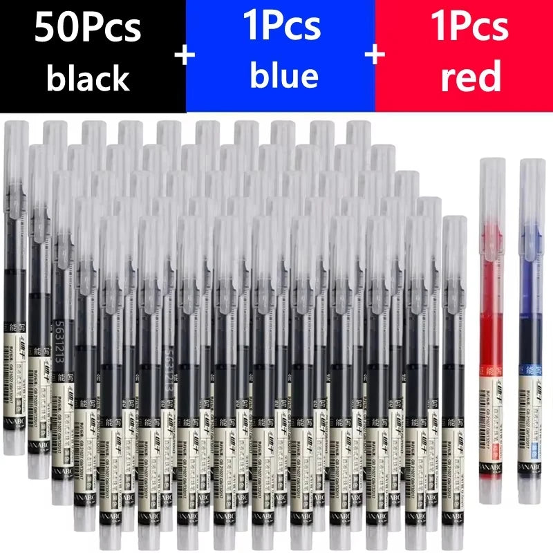 3-102Pcs Straight Liquid Needle Tip Gel Pens